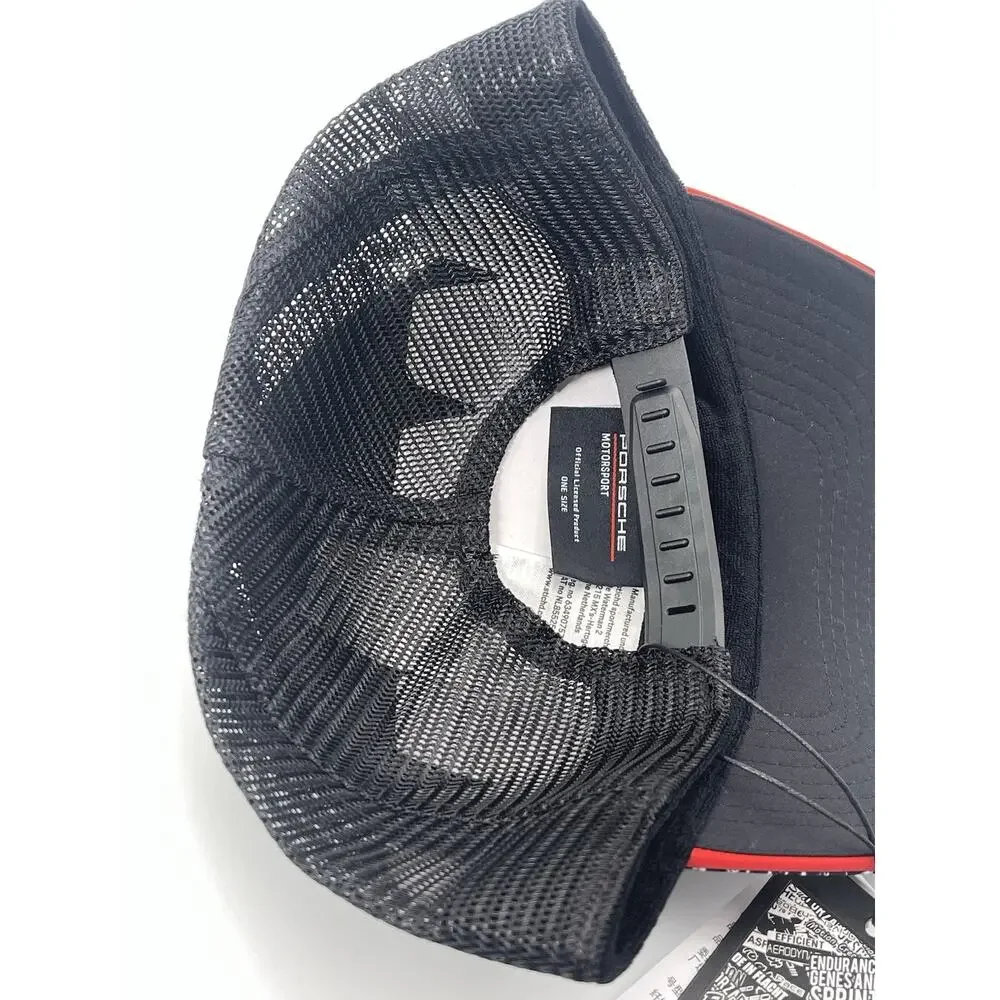 Genuine Porsche Motorsport Fanwear Cap Black Baseball Cap
